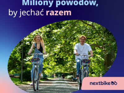 (Polski) Miliony powodów, by jechać razem z Nextbike podczas Europejskiego Tygodnia Mobilności  